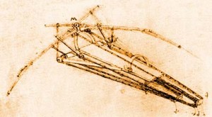 Sketch of Leonardo Da Vinci