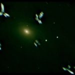 M81 Galaxy (w/ strange aberrations)