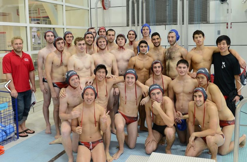 Boston Univ. 2012 Water Polo team