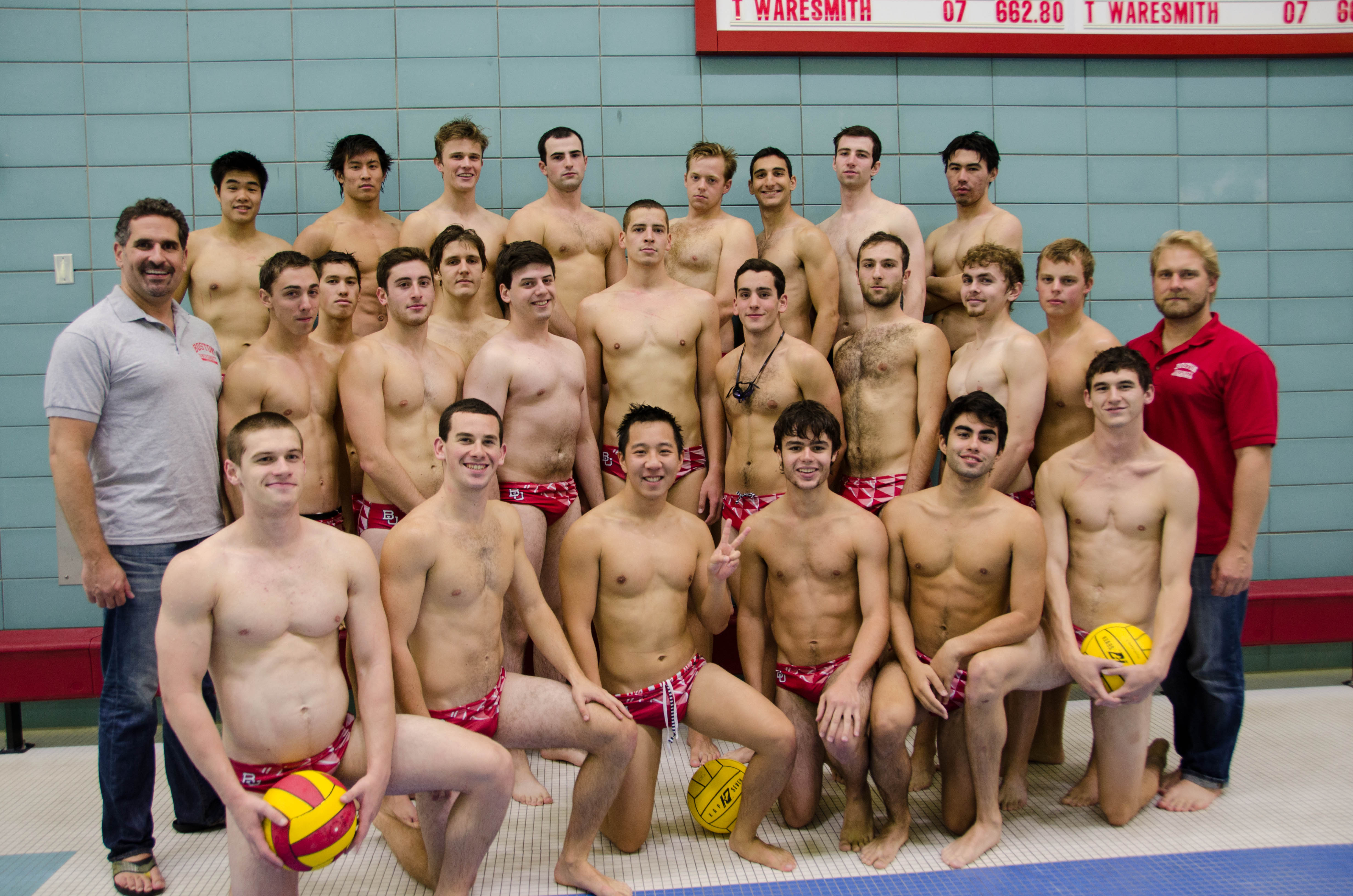 Boston Univ. 2013 Water Polo team