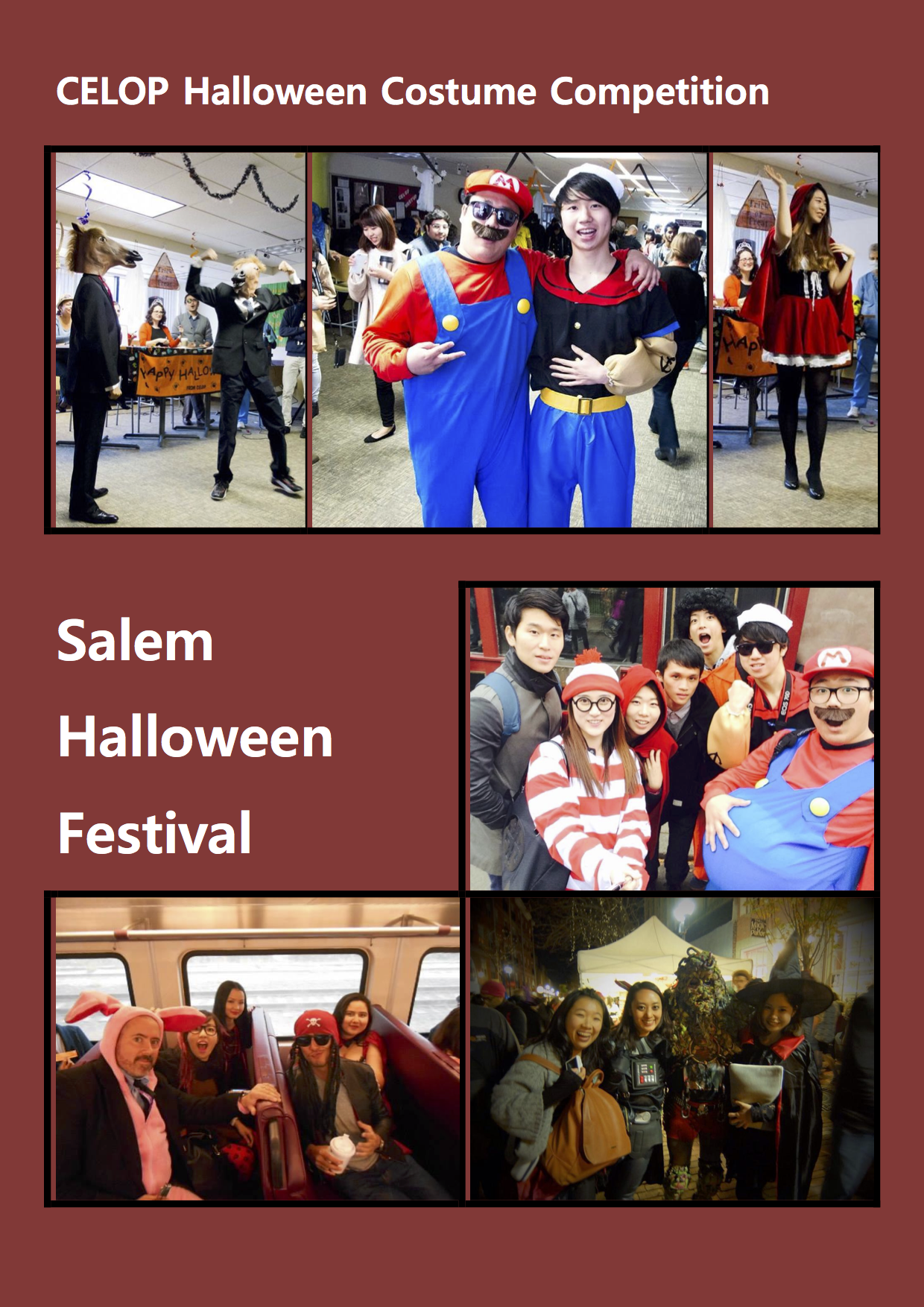 Halloween at CELOP and Salem