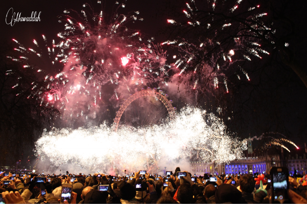 London New Years Fireworks