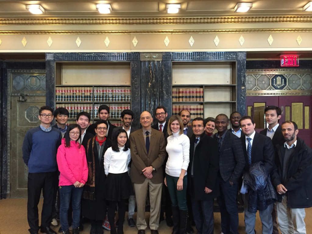 LECP Participants with Judge Hoffman