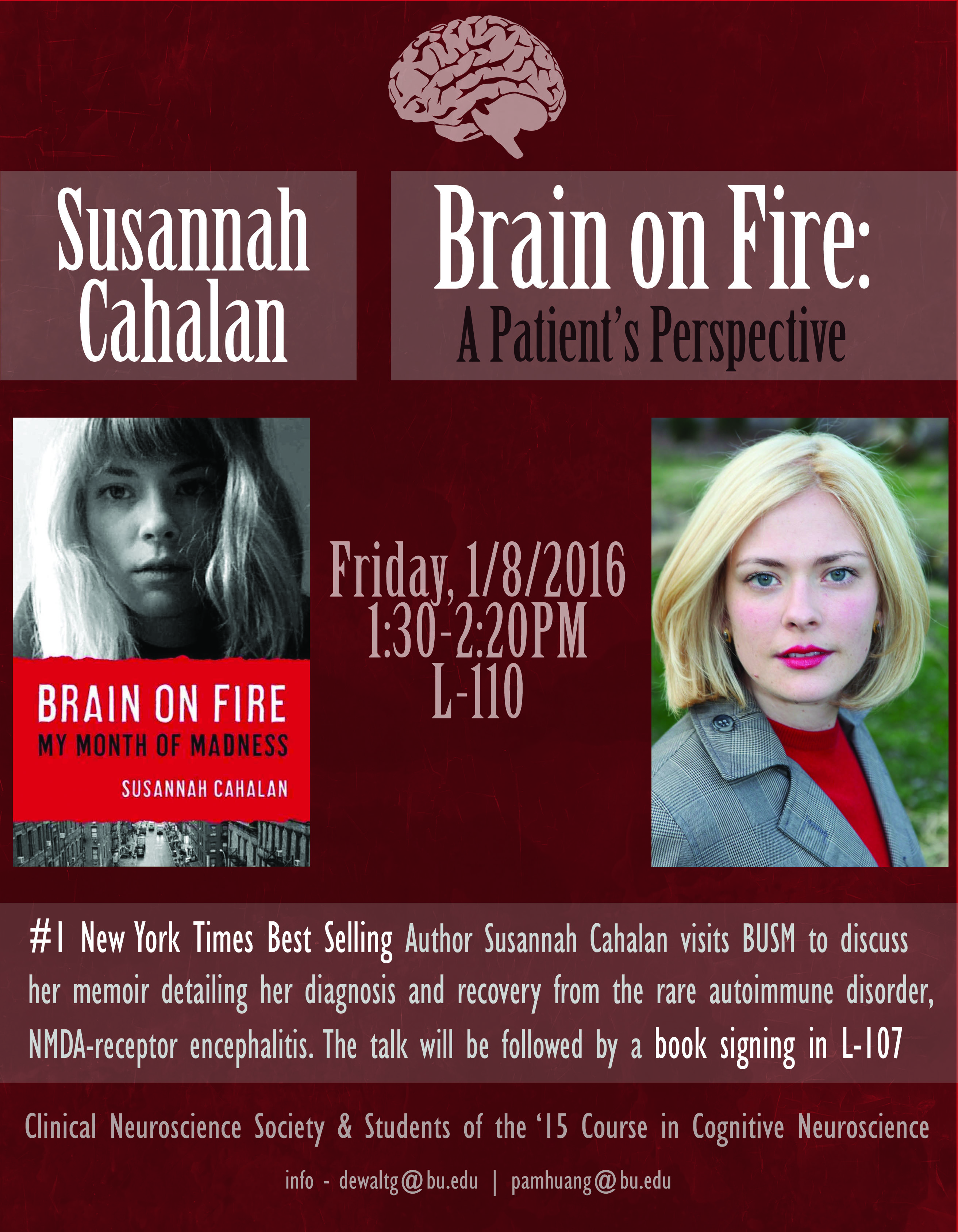 1-8-16-brain-on-fire-w-susannah-cahalan-clinical-neuroscience-society