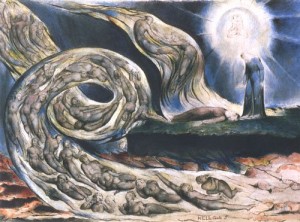 The Lovers Whirlwind illustrating Canto V of Dante's Inferno