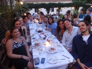 Group Dinner in Athens