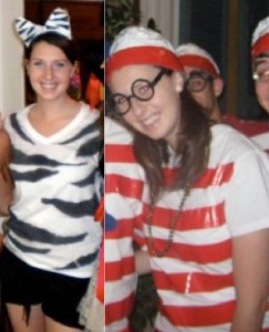 4. A zebra and Waldo
