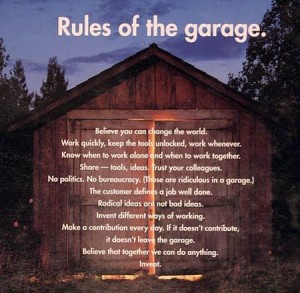 HP Rules of the Garage
