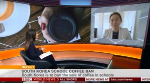 20180828 BBC World News Impact - South Korea Coffee Ban