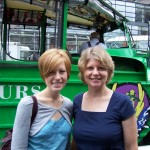 Me and Mom in front of Duck Boat