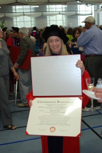 BU Law Graduation 2010- Humongous diploma