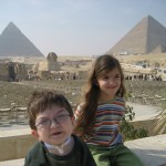 Lucy and Ben, Giza 2007