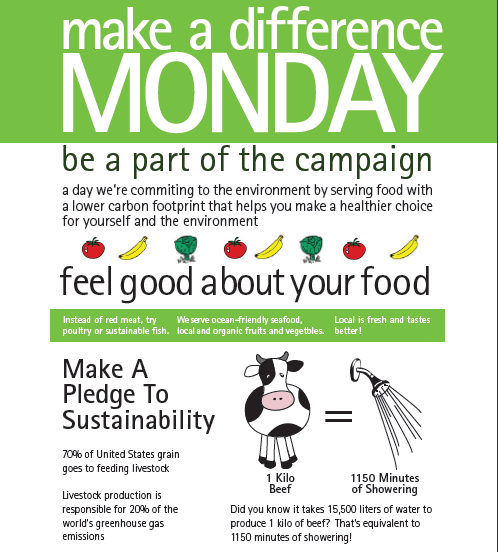 Make a difference Monday flier