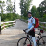 Bike trail near Ann Arbor
