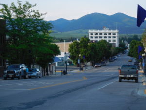View of Lewistown Montana