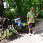 My trip was tiny This man has been pedaling for 13 years around the USA