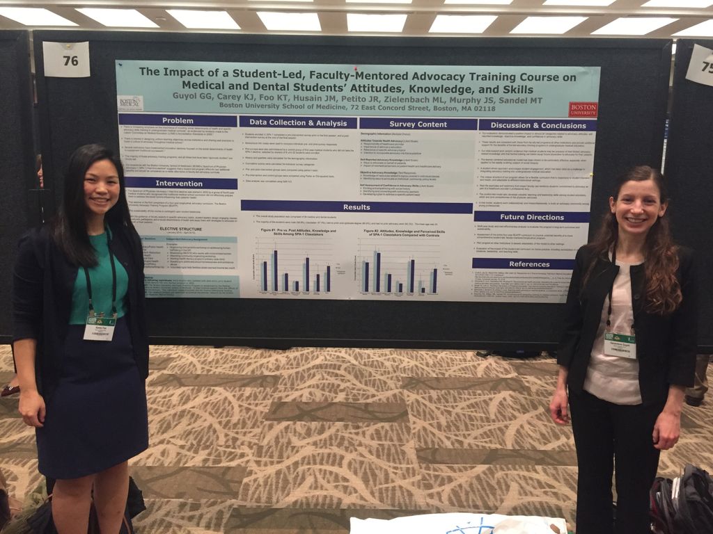 Poster Presentation at 2016 AAMC Annual Meeting BUATP