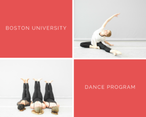 BOSTON UNIVERSITY DANCE PROGRAM