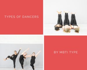 dancers by mbti type