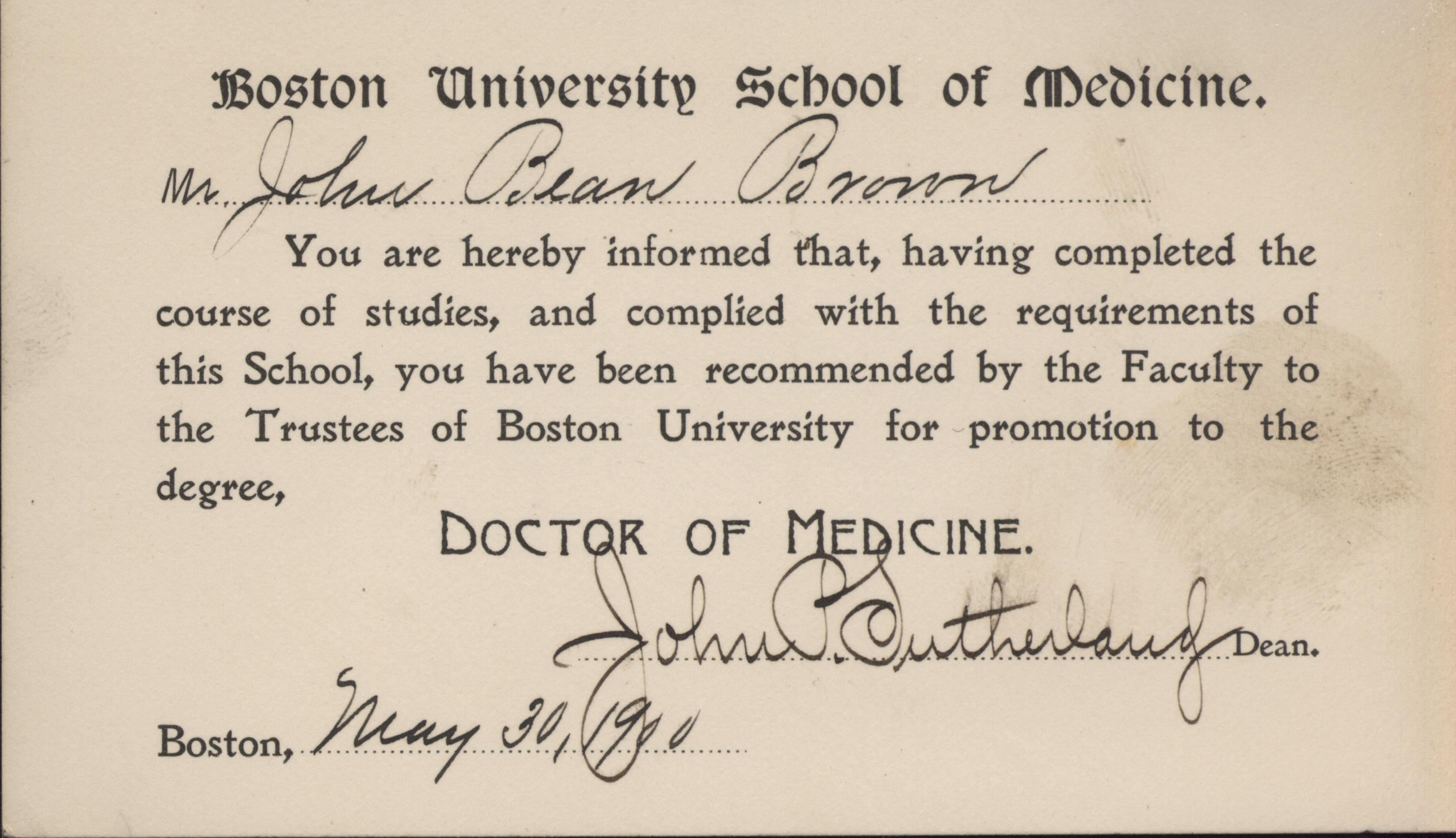 JBB Doctor of Medicine