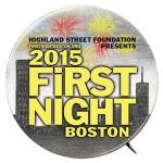First Night 2015 Button