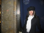 Me before the big, exciting Saks 5th Ave. unveil!