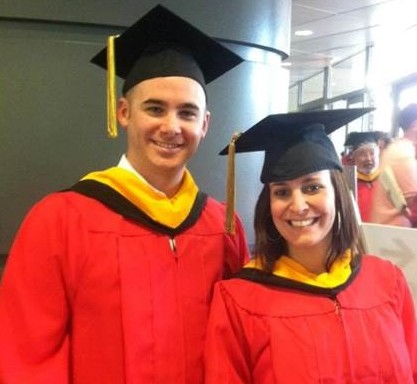 Bill and Sarah Feaster Graduation