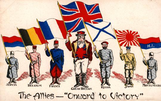 examples of nationalism in world war 1