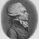 Engraving of Robespierre