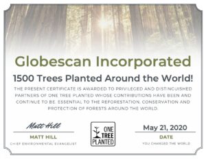 GlobeScan_OneTreePlanted_Certificate