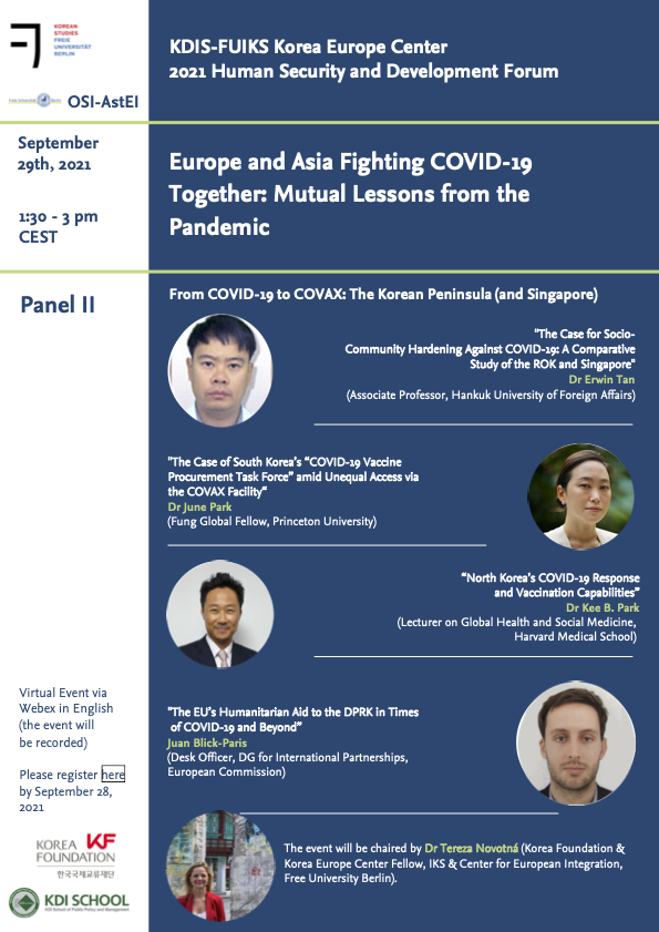 FU HSDF 2021 COVID - Programme Poster (Panel II)