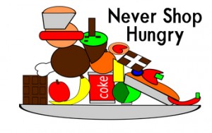 #4 Never Shop Hungry
