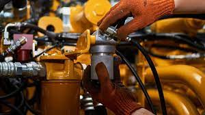 How do you maintain a hydraulic pump?
