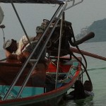 longboat crew sleeping.  (there are two members in this photo.) 