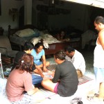 game of cards on a hot thai afternoon