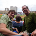 At the Toledo Mud Hens game