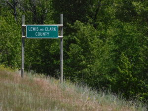 Lewis and Clark's route went through here